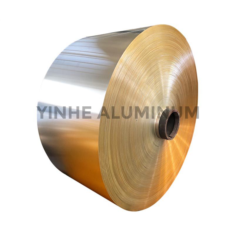 Gold Color on One Side Coated Aluminum Coil